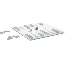 JEU BACKGAMMON VERRE