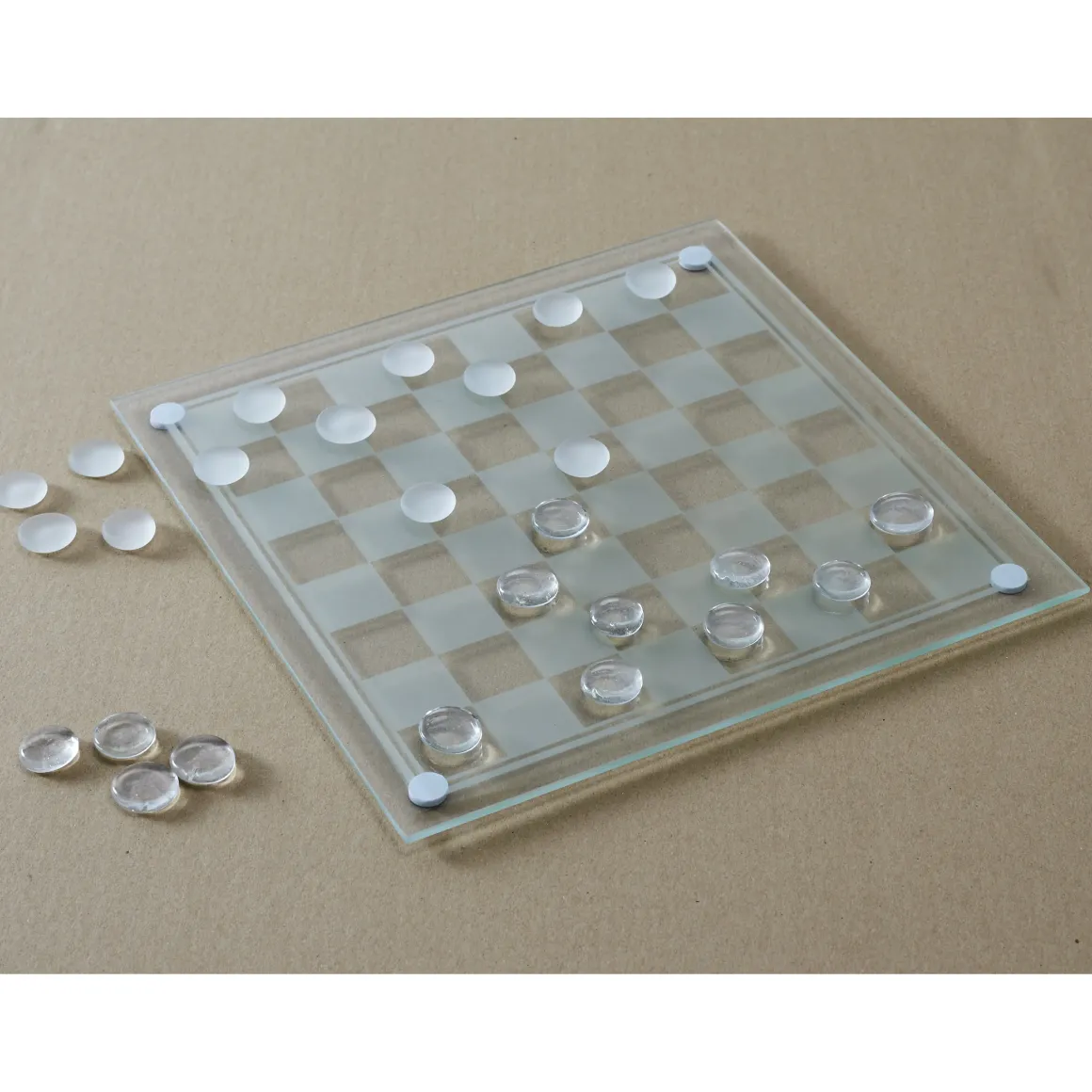 JEU DAMES VERRE