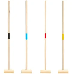 JEU DE CROQUET EN BOIS