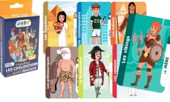 JEU DE 7 FAMILLES LES CIVILISATIONS