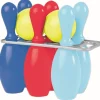 JEU DE 6 QUILLES AVEC 2 BALLES