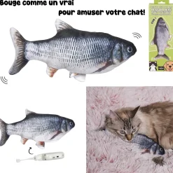 JEU INTERACTIF POISSON POUR ANIMAUX