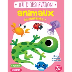 JEU OBSERVATION ANIMAUX ETONNANTS
