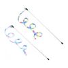 JOUET CANNE A PECHE RUBAN AVEC GRELOT H.46CM