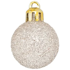 KIT 18 BOULES DE NOEL NUDE 3CM