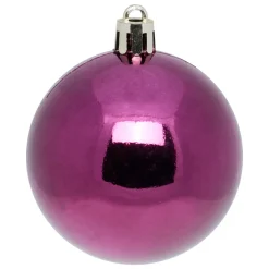 KIT 18 BOULES DE NOEL VIOLET 3CM