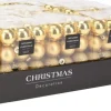 KIT 24 BOULES NOEL D.3CM OR