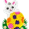 KIT LAPIN POMPONS 13.7X18CM