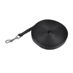 LAISSE A PISTER CHIEN 2CMX9M NOIR