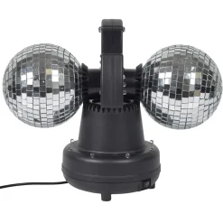 LAMPE BOULE DISCO DOUBLE USB