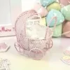 LANDAU BEBE EN METAL ROSE