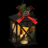 LANTERNE INTERIEUR 3LED VACILLANTE D.19X32.5CM
