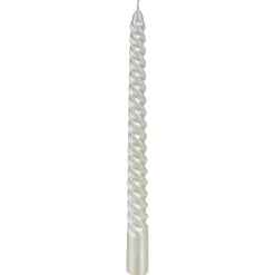 LOT 4 BOUGIES BATONS PAILLETEES OU TWIST 48G BLANC