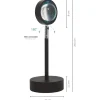 LUMIERE PROJECTEUR LED COUCHER DE SOLEIL