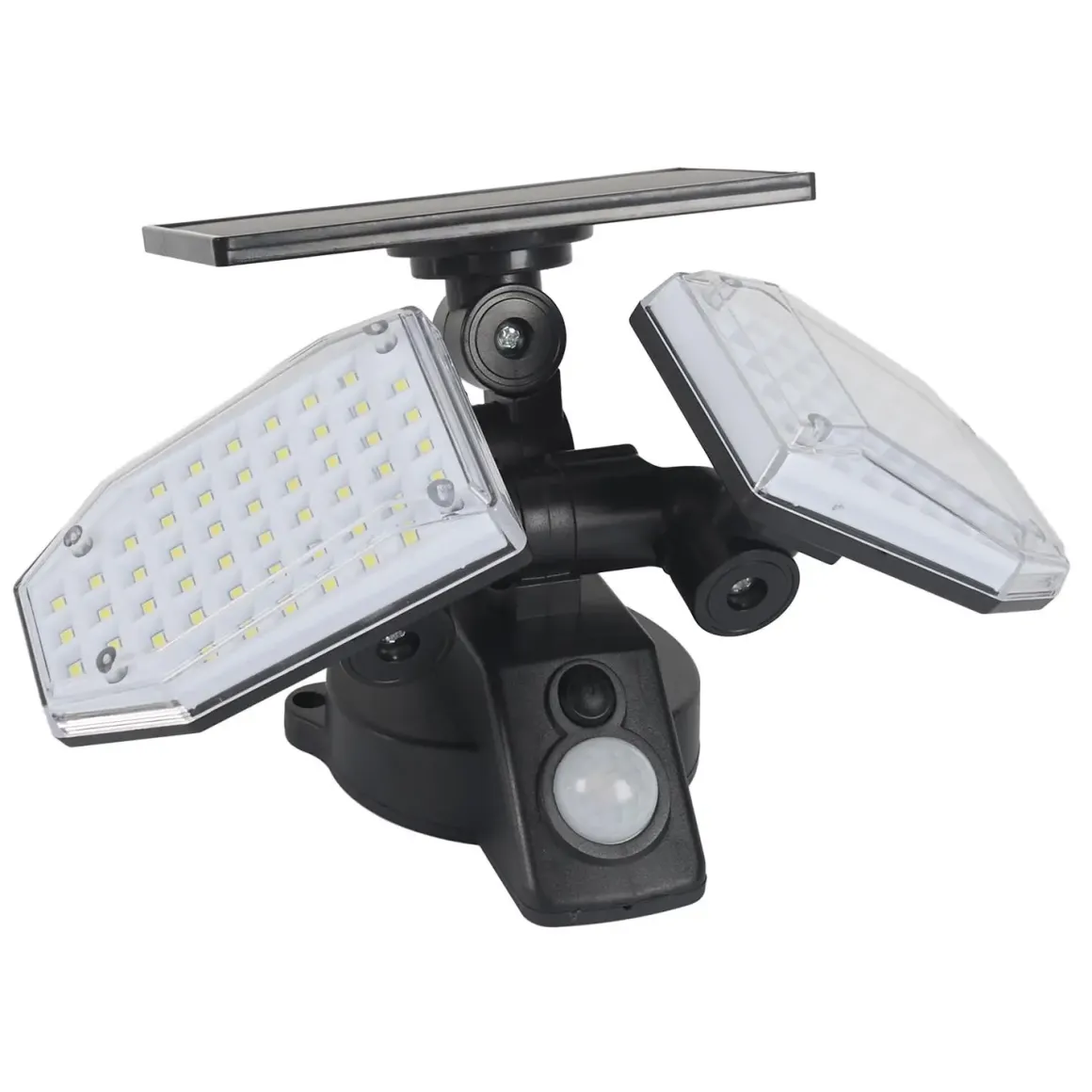 LUMINAIRE SOLAIRE 100LEDS COB ORIENTABLE