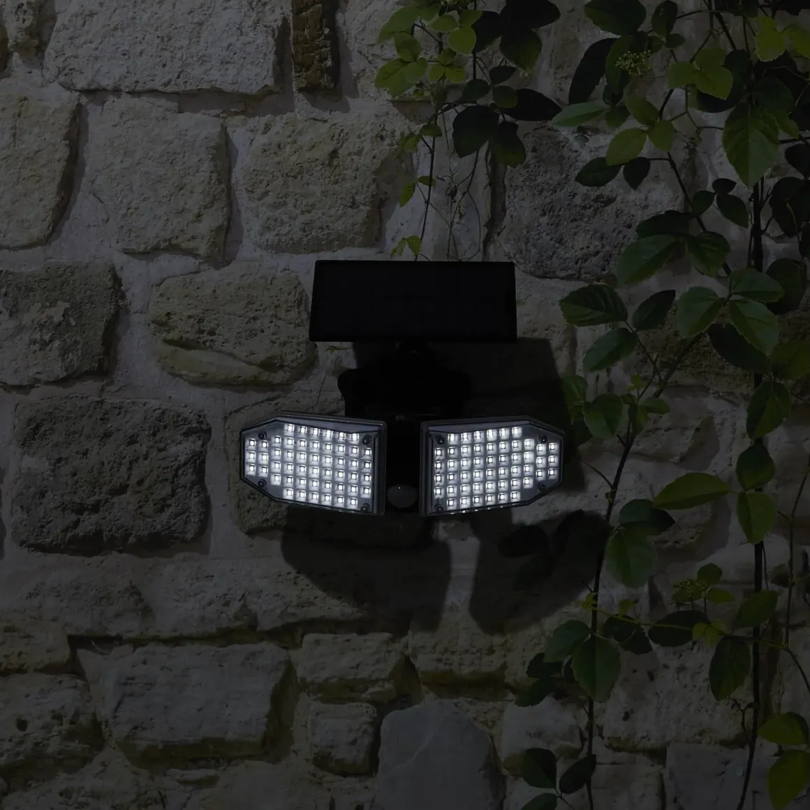 LUMINAIRE SOLAIRE 100LEDS COB ORIENTABLE