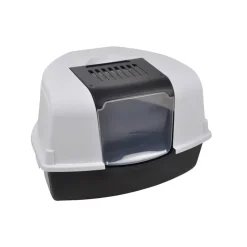 MAISON DE TOILETTE D ANGLE 58X47X38CM ANTHRACITE