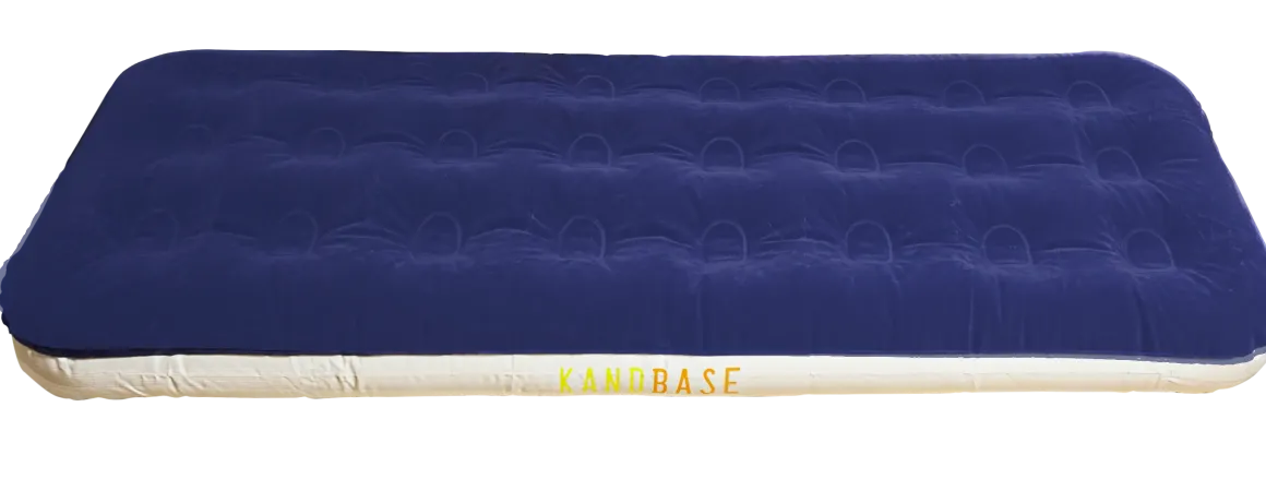 MATELAS FLOQUE DE CAMPING KANDBASE 1 PERSONNE