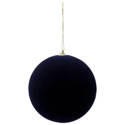 MAXI BOULE DE NOEL BLEU 15CM