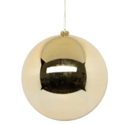 MAXI BOULE DE NOEL OR 25CM
