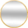 MIROIR MURAL LED ROND BAMBOU D.57CM