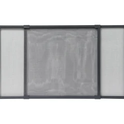 MOUSTIQUAIRE CADRE EXTENSIBLE 70X50CM GRIS TOILE GRISE