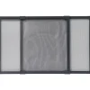 MOUSTIQUAIRE CADRE EXTENSIBLE 50X40CM GRIS TOILE GRISE