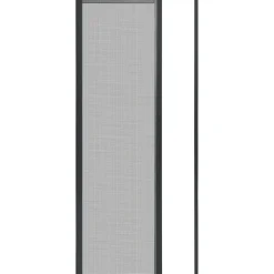 MOUSTIQUAIRE ENROULABLE LATERALE 140X230CM GRIS TOILE GRISE