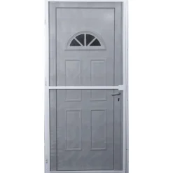 MOUSTIQUAIRE PORTE BATTANTE 100X220 CM NOIR