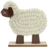 MOUTON A POSER CORPS EN LAINE H20CM