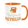 MUG ORANGE MEILLEURE MAITRESSE