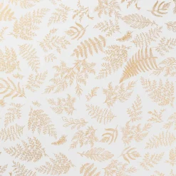 NAPPE ANTI TACHE BLANC OR 140X240CM