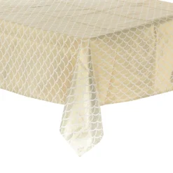 NAPPE ART DECO DORE 140X240CM