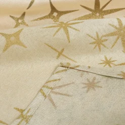 NAPPE CANEVA ETOILE NATURE 140X360CM