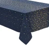 NAPPE COTON ETOILES BLEU 140X240CM
