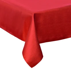 NAPPE PAILLETTE ROUGE 140X360CM