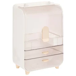 ORGANISEUR BLANC ROSEGOLD SARA D.52.5X39X42.5CM
