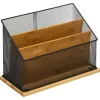 ORGANISEUR BUREAU METAL BAMBOU