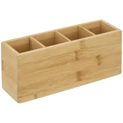 ORGANISEUR 4 COMPARTIMENTS BAMBOU