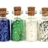 PAILLETTES DIAMANTINES CLAIRES FIOLE 7G X8 PIECES