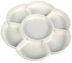 PALETTE MARGUERITE PLASTIQUE 7 CASES 16.5CM