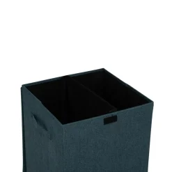 PANIER LINGE 74L PETROLE COLORS