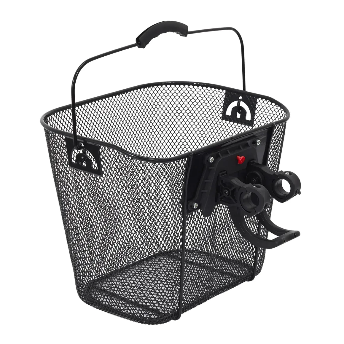 PANIER VELO METAL NOIR CLIP AUTOMATIQUE 10L