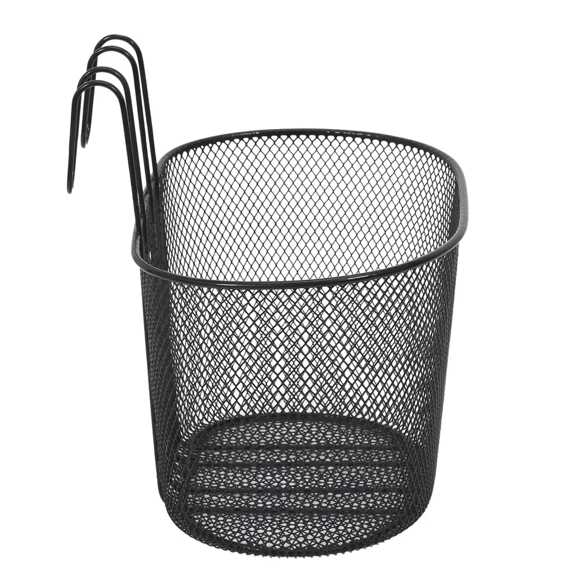 PANIER VELO METAL NOIR 10L