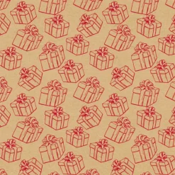 PAPIER CADEAU 4C KRAFT 500X70CM