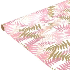 PAPIER CADEAU CLASSIQUE ROSE 200X70CM