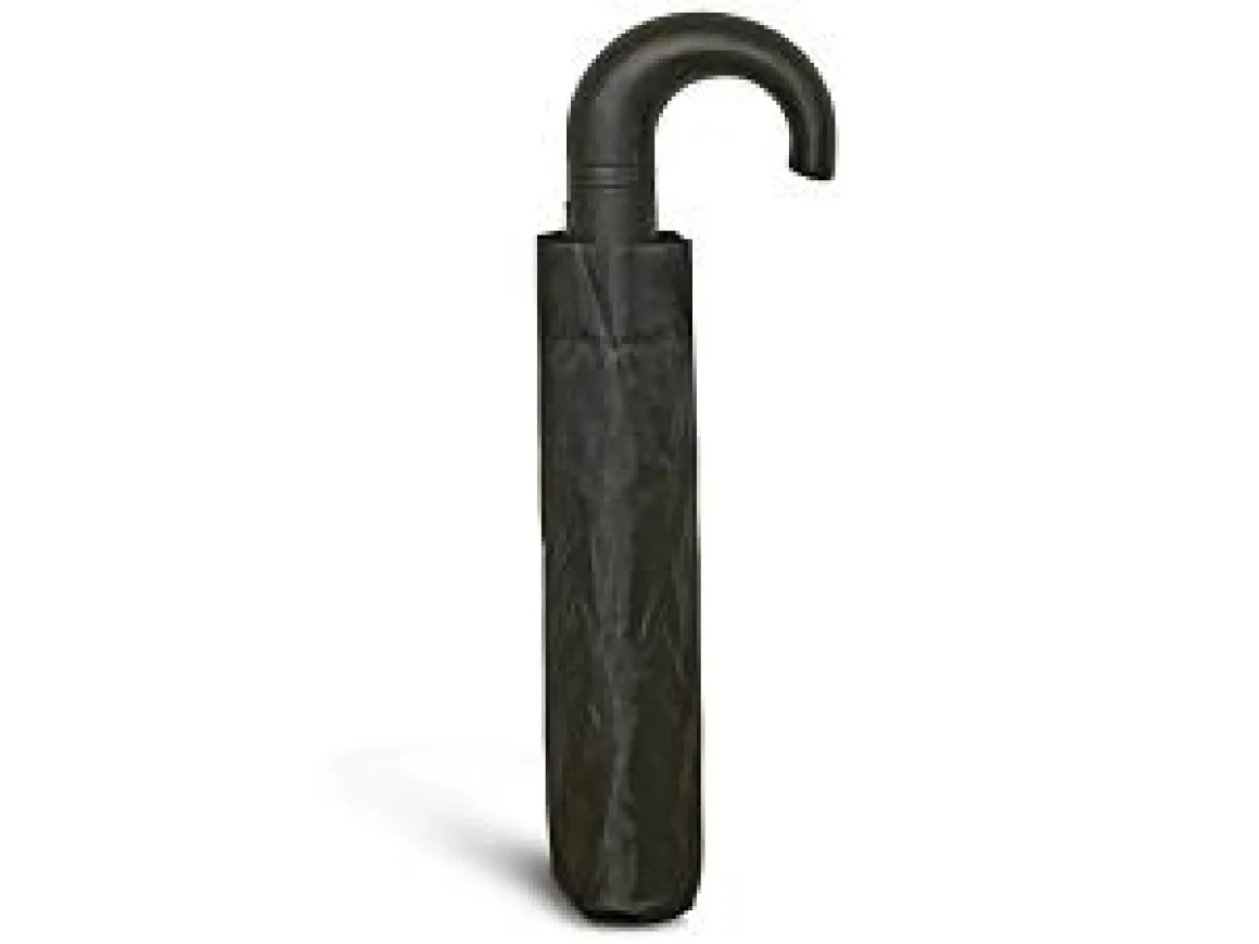 PARAPLUIE SYNTHETIQUE FER AUTO COURT NOIR