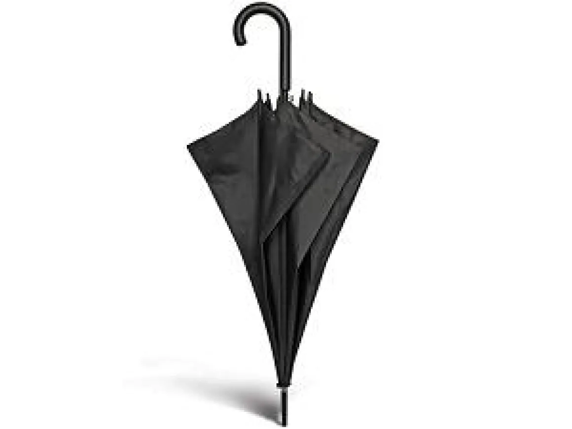 PARAPLUIE SYNTHETIQUE FER NOIR AUTOMATIQUE HOMME