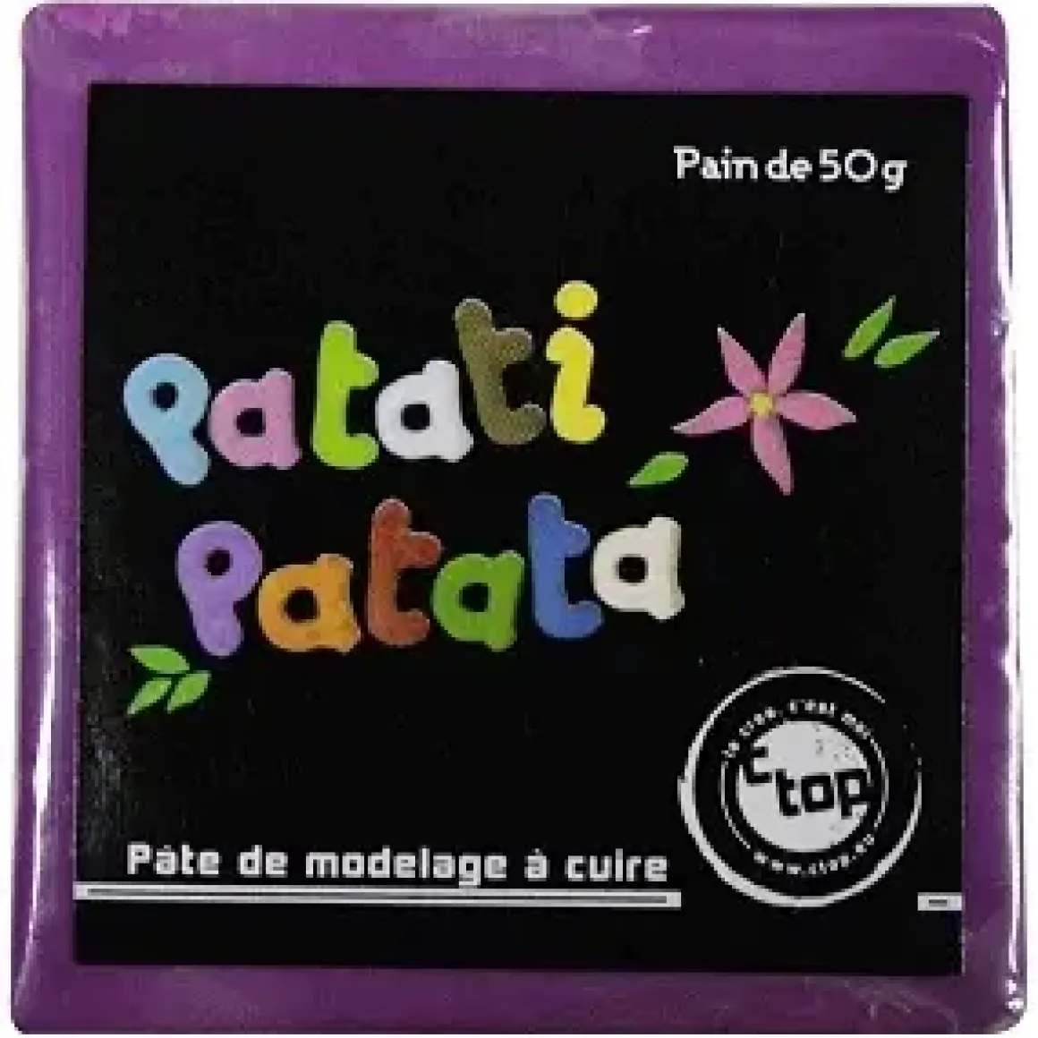 PATE POLYMERE PATATI PATATA POURPRE 50 GRS