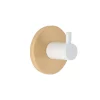 PATERE SIMPLE BAMBOU METAL PEINT 3M BLANC